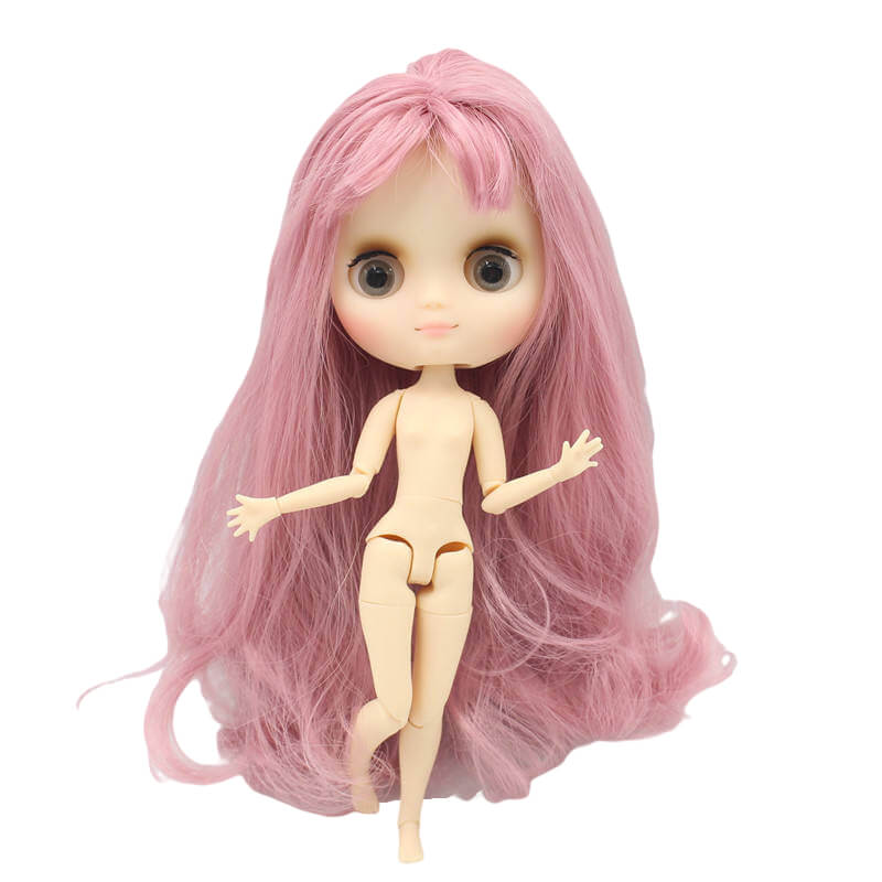 Middie Blythe Doll with Pink Hair, Tilting-Head & Jointed Body Middie Blythe Dolls