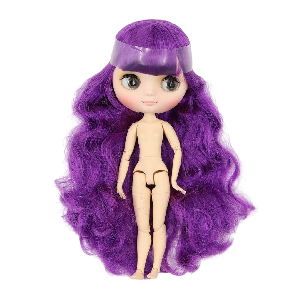 Middie Blythe Doll with Purple Hair, Tilting-Head & Jointed Body Middie Blythe Dolls