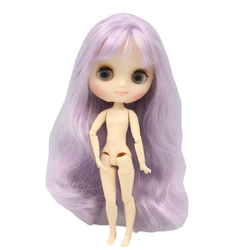 Middie Blythe Doll with Purple Hair, Tilting-Head & Jointed Body Middie Blythe Dolls