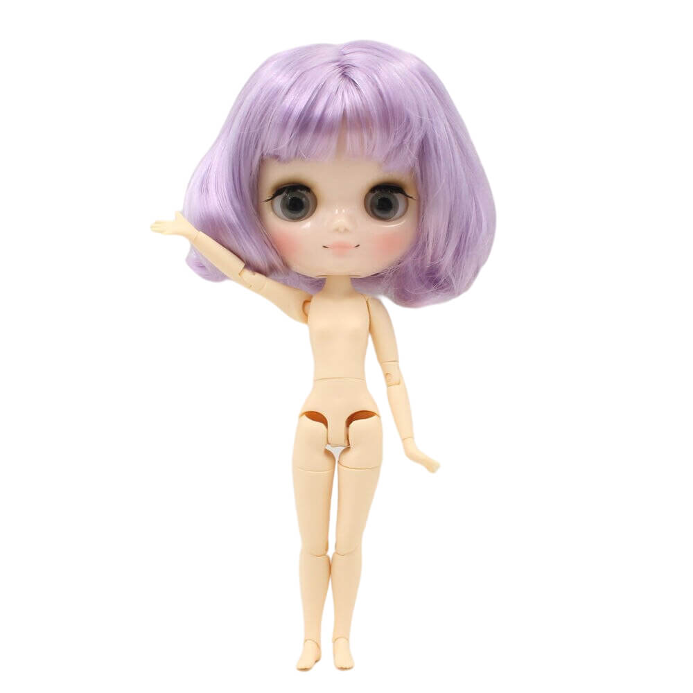 Middie Blythe Doll with Purple Hair, Tilting-Head & Jointed Body Middie Blythe Dolls