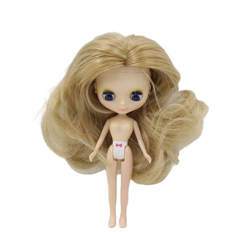 Petite Blythe Doll with Blonde Hair, Open/Close Eyes & Bendable Body Petite Blythe dolls