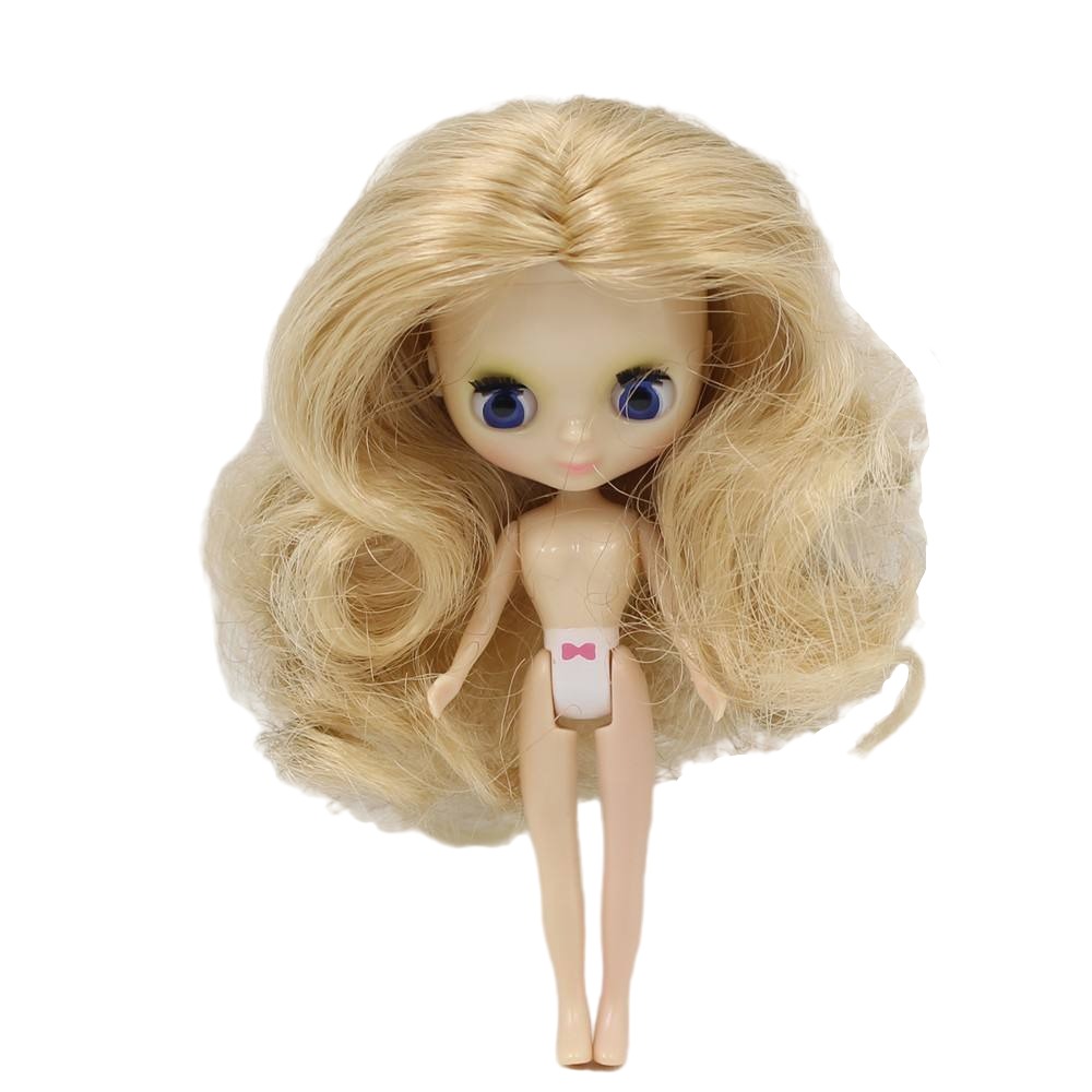 Petite Blythe Doll with Blonde Hair, Open/Close Eyes & Bendable Body Petite Blythe dolls