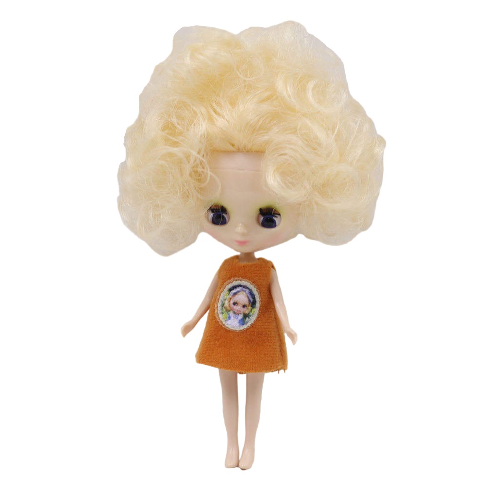 Petite Blythe Doll with Blonde Hair, Open/Close Eyes & Bendable Body Petite Blythe dolls