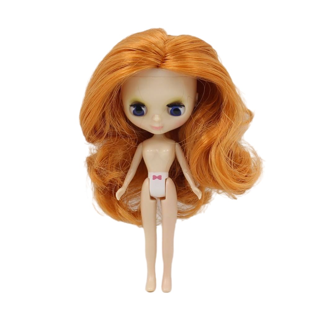 Petite Blythe Doll with Ginger Hair, Open/Close Eyes & Bendable Body Petite Blythe dolls