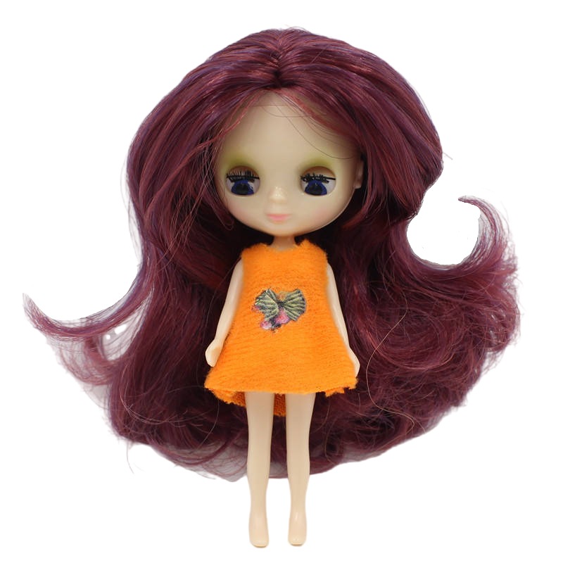 Petite Blythe Doll with Multi-Color Hair, Open/Close Eyes & Bendable Body Petite Blythe dolls