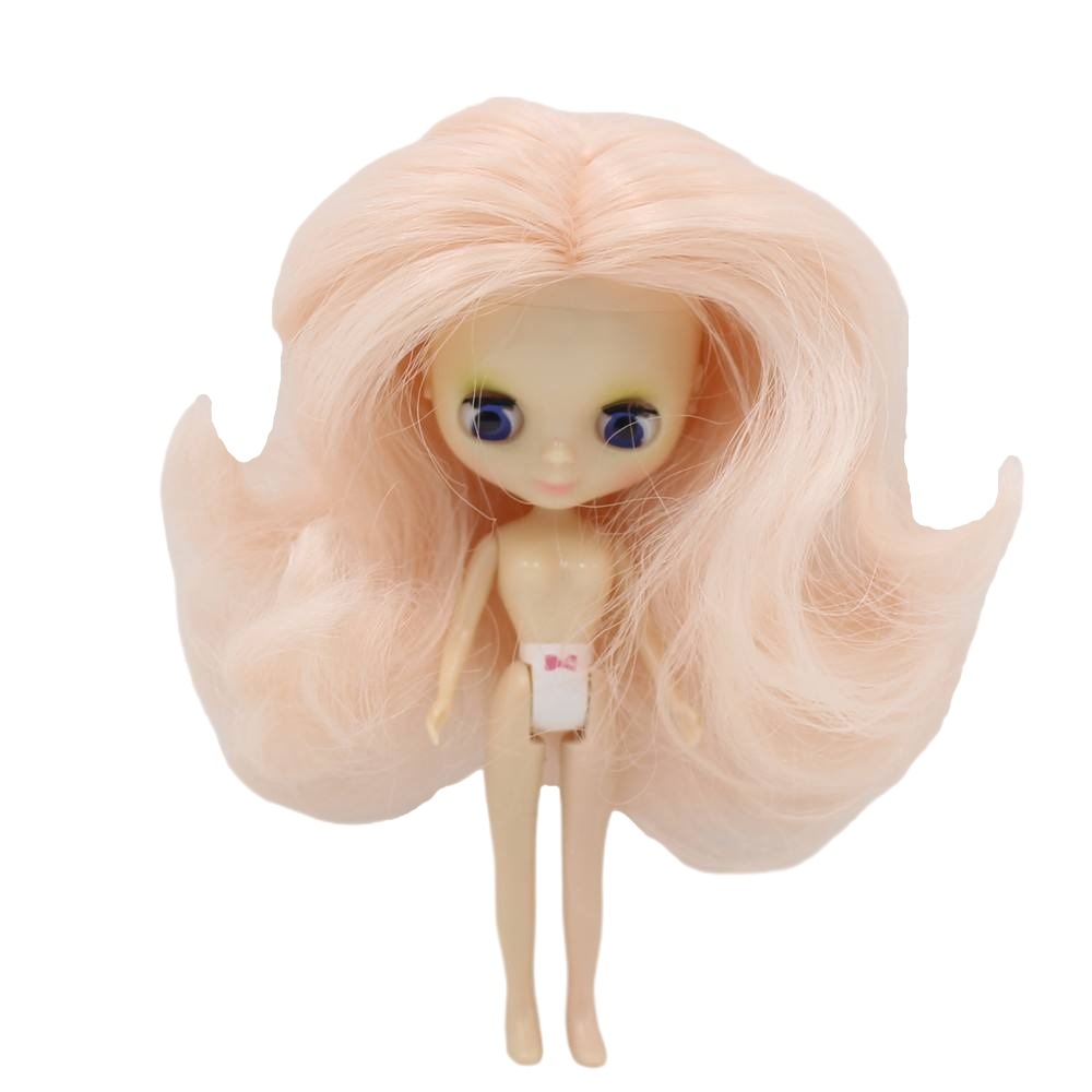 Petite Blythe Doll with Pink Hair, Open/Close Eyes & Bendable Body Petite Blythe dolls