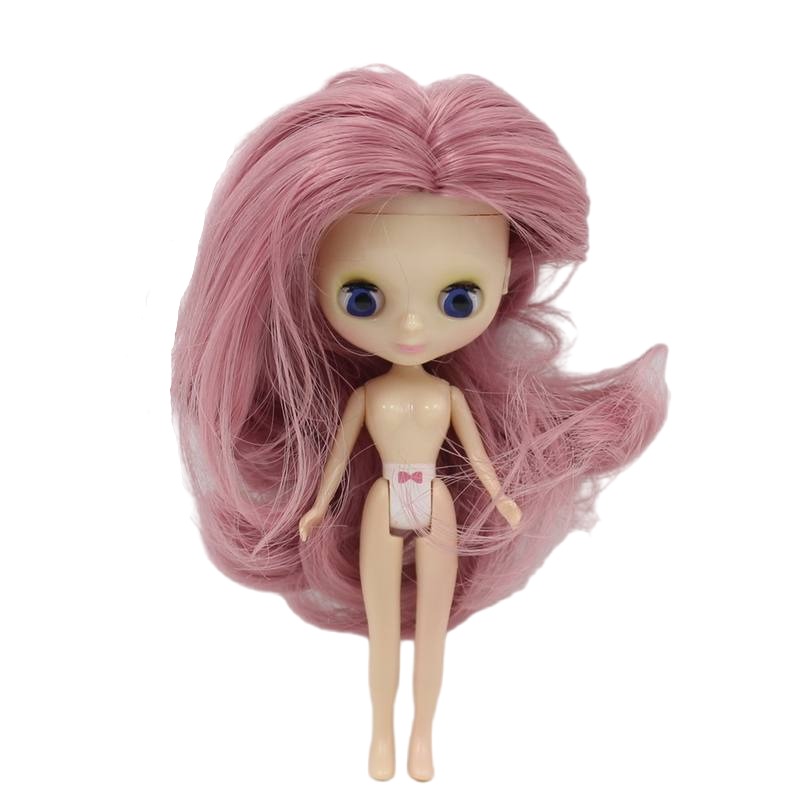 Petite Blythe Doll with Pink Hair, Open/Close Eyes & Bendable Body Petite Blythe dolls