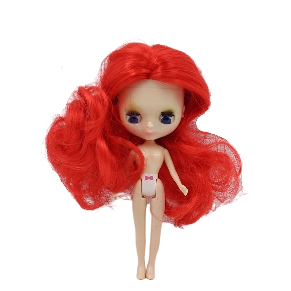Petite Blythe Doll with Red Hair, Open/Close Eyes & Bendable Body Petite Blythe dolls