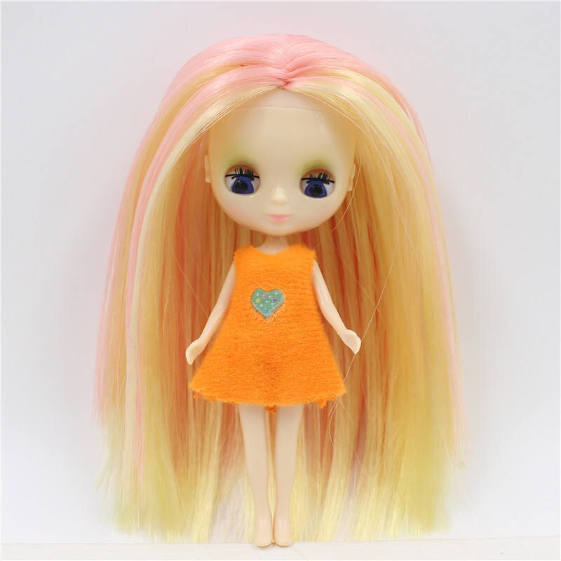 Petite Blythe Doll with Multi-Color Hair, Sleepy Eyes & Bendable Body Petite Blythe Dolls