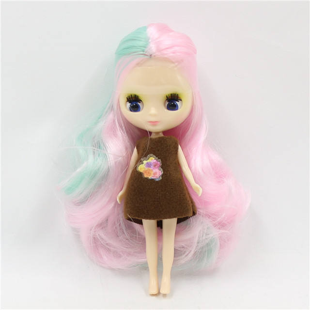 Petite Blythe Doll with Multi-Color Hair, Sleepy Eyes & Bendable Body Petite Blythe Dolls