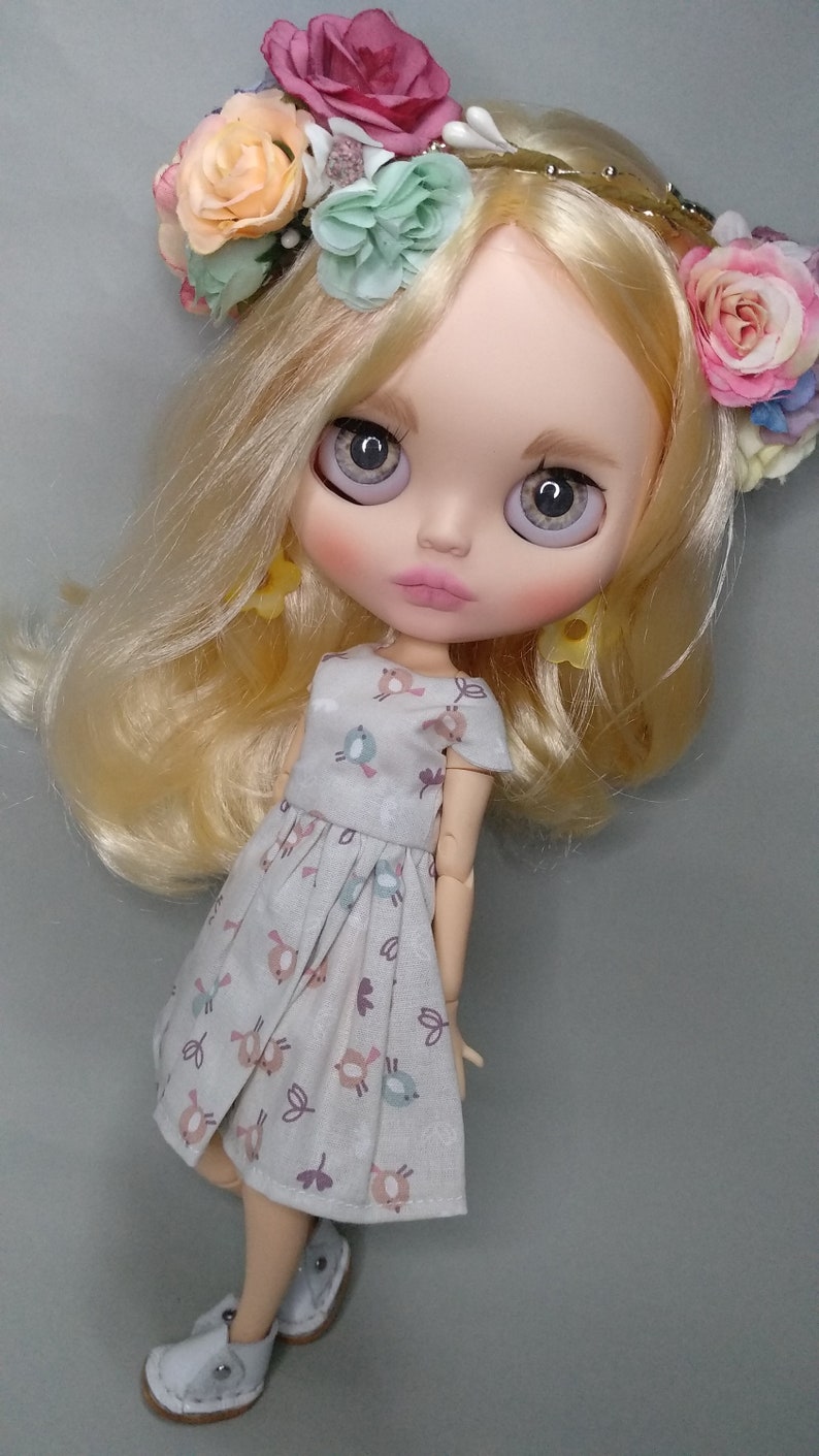 Doris – Custom Blythe Doll One-Of-A-Kind OOAK Custom OOAK Blythe Doll