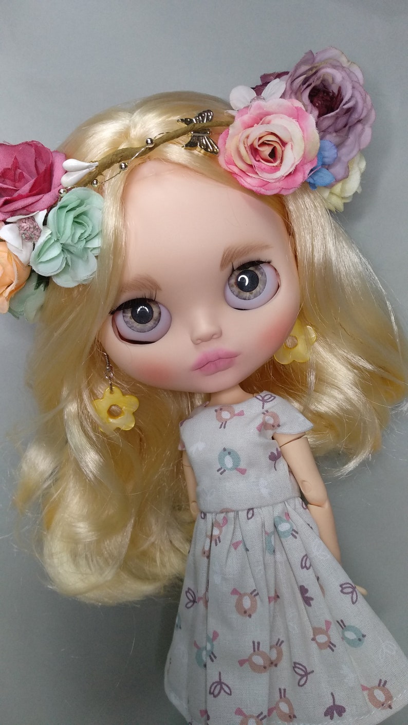 Doris – Custom Blythe Doll One-Of-A-Kind OOAK Custom OOAK Blythe Doll