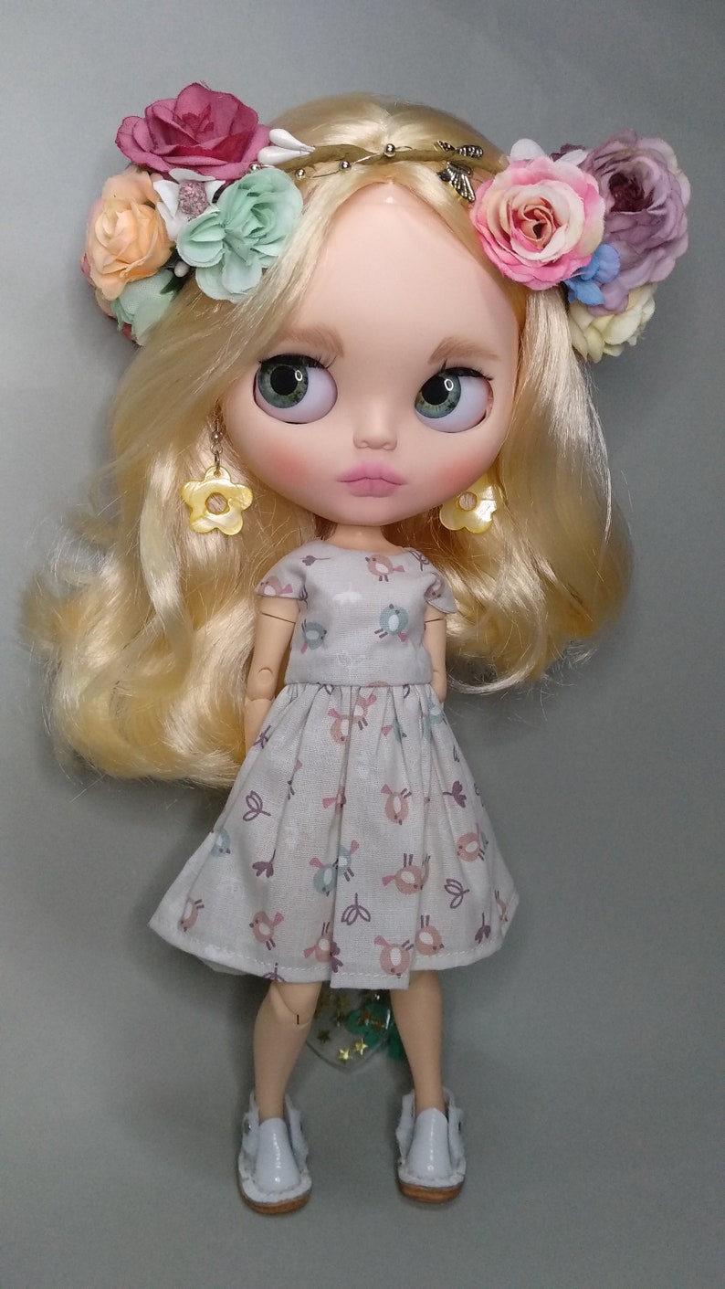 Doris – Custom Blythe Doll One-Of-A-Kind OOAK Custom OOAK Blythe Doll