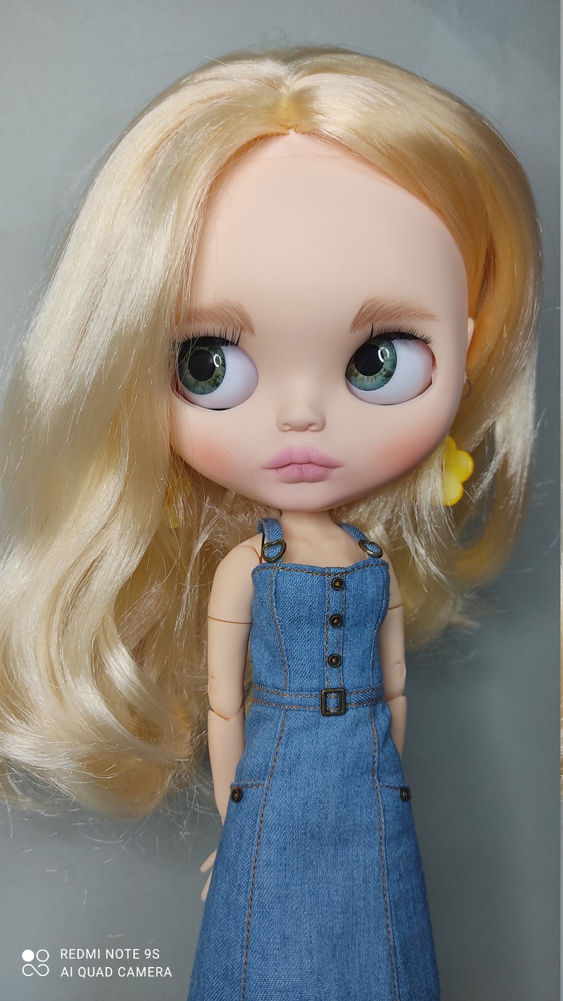 Doris – Custom Blythe Doll One-Of-A-Kind OOAK Custom OOAK Blythe Doll