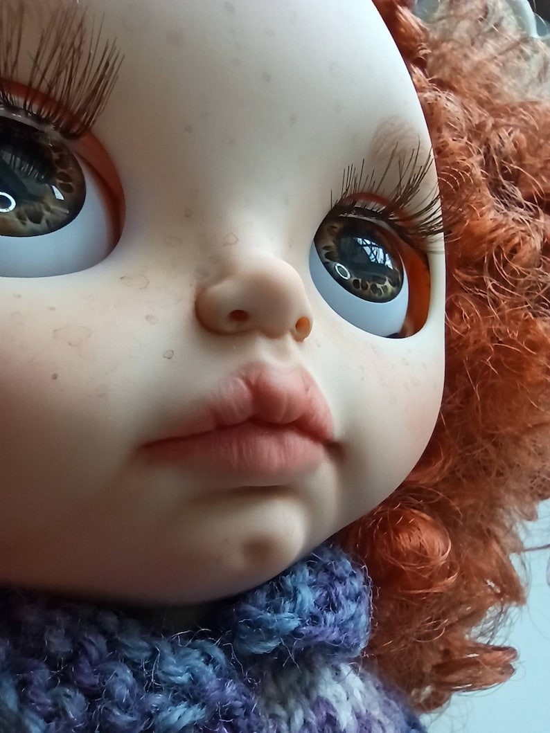 ฮอลลี่ – Custom Blythe ตุ๊กตา OOAK ที่ไม่เหมือนใคร Custom โอ๊ค Blythe ตุ๊กตา