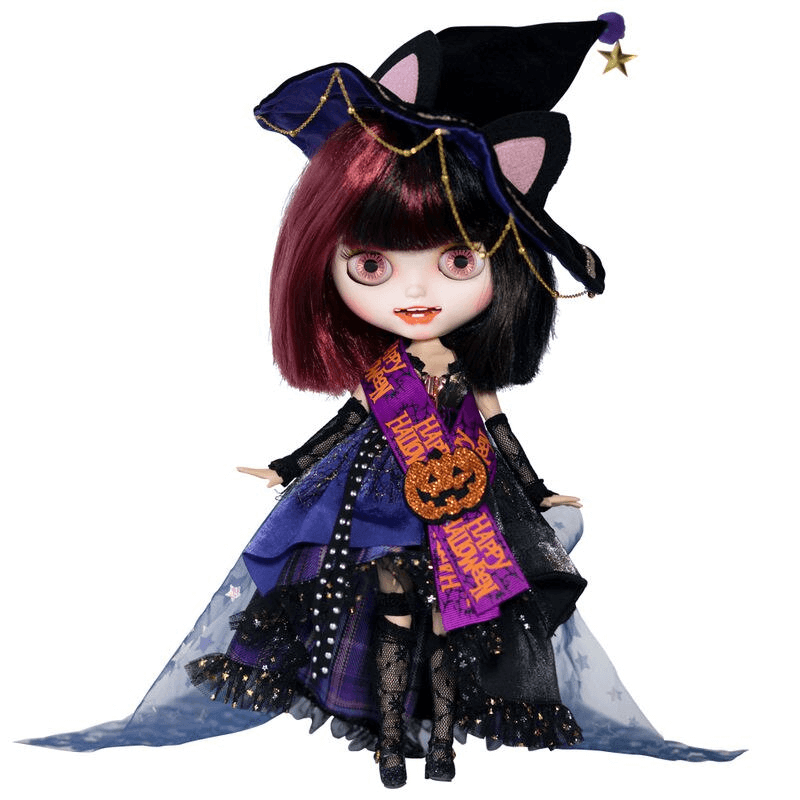 Kylie – Premium Custom Neo Blythe Doll with Multi-Color Hair, White Skin & Matte Smiling Face Matte face Multi-color hair Smiling face White skin