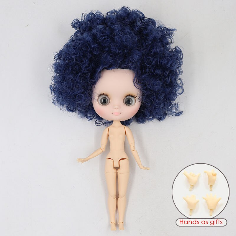 Middie Blythe Doll with Blue Hair, Tilting-Head & Jointed Body Middie Blythe Dolls