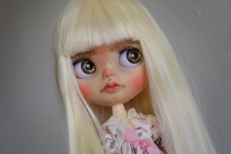Francesca - Custom Blythe Doll One-Of-A-Kind OOAK Custom OOAK Blythe Doll