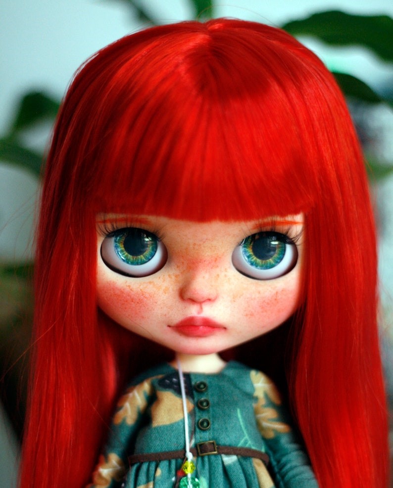 Aisha – Custom Blythe Doll One-Of-A-Kind OOAK Custom OOAK Blythe Doll