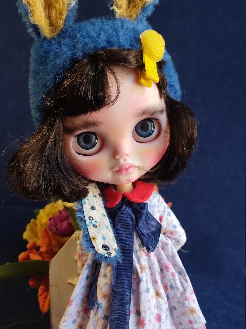 Amy – Custom Blythe Bambola unica nel suo genere OOAK Custom OOAK Blythe Bambola