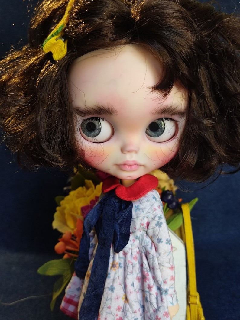 Amy – Custom Blythe Doll One-Of-A-Kind OOAK Custom OOAK Blythe Doll