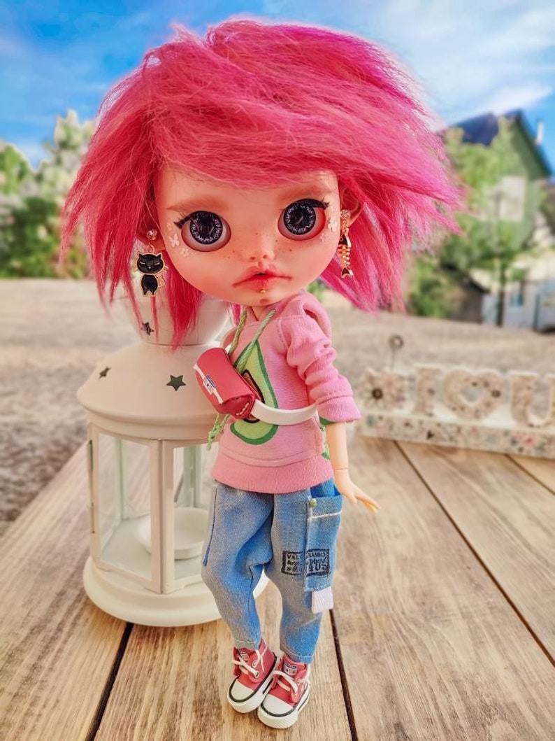 Anastasia – Custom Blythe Doll One-Of-A-Kind OOAK Custom OOAK Blythe Doll