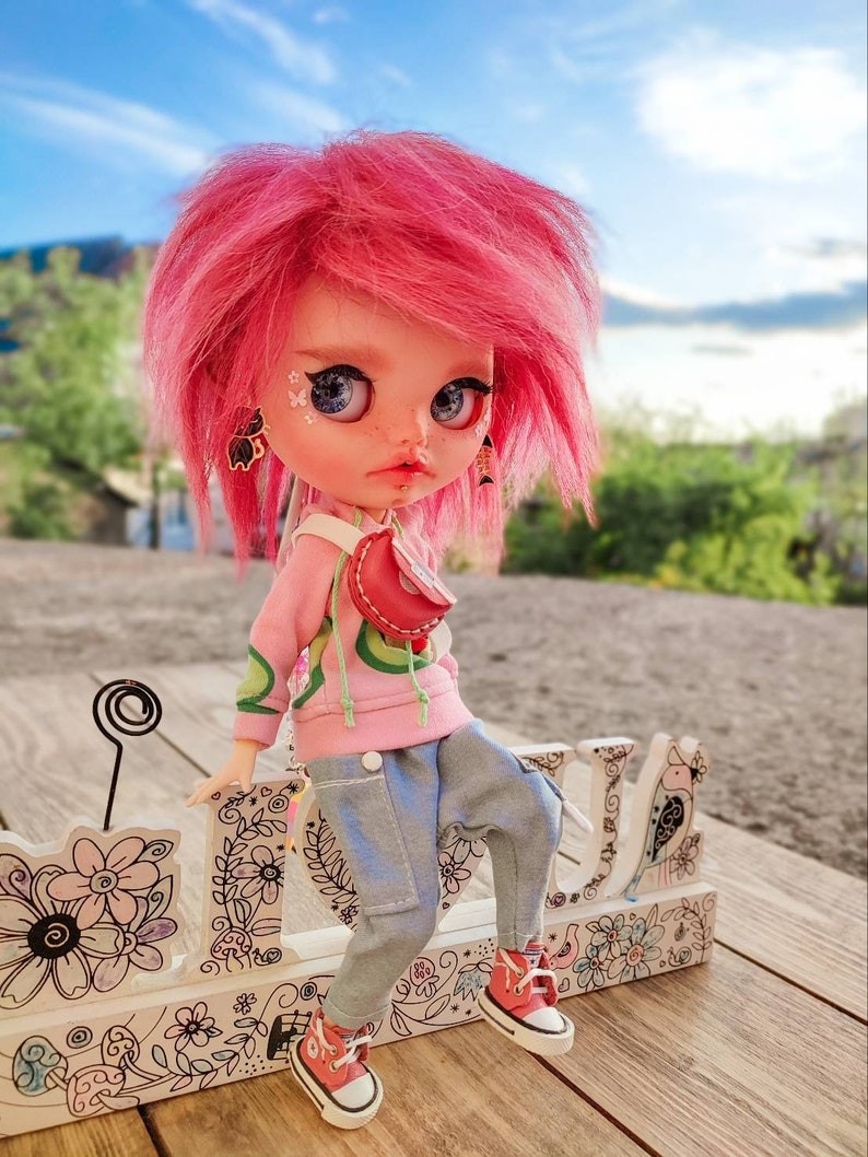 Anastasia – Custom Blythe Doll One-Of-A-Kind OOAK Custom OOAK Blythe Doll