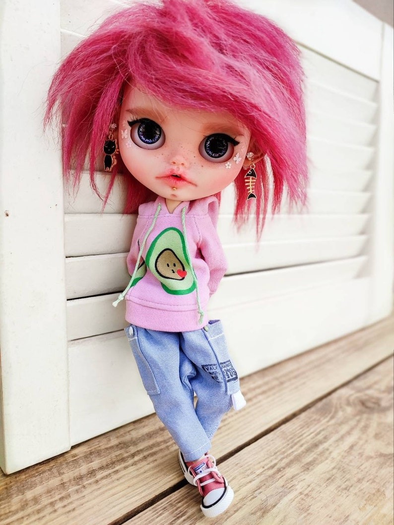 Anastasia – Custom Blythe Doll One-Of-A-Kind OOAK Custom OOAK Blythe Doll