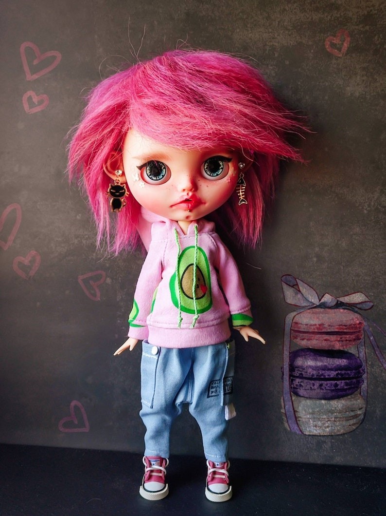 Anastasia – Custom Blythe Doll One-Of-A-Kind OOAK Custom OOAK Blythe Doll