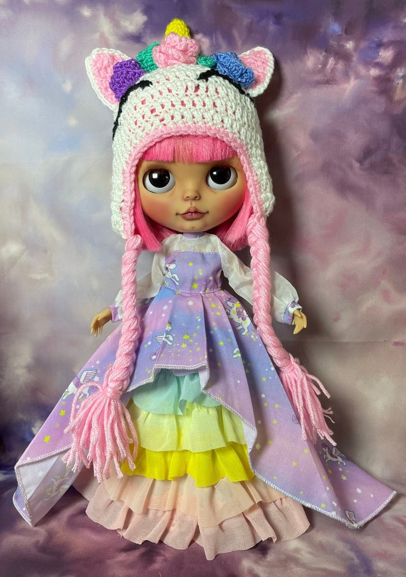 Andrea – Custom Blythe Doll One-Of-A-Kind OOAK Custom OOAK Blythe Doll