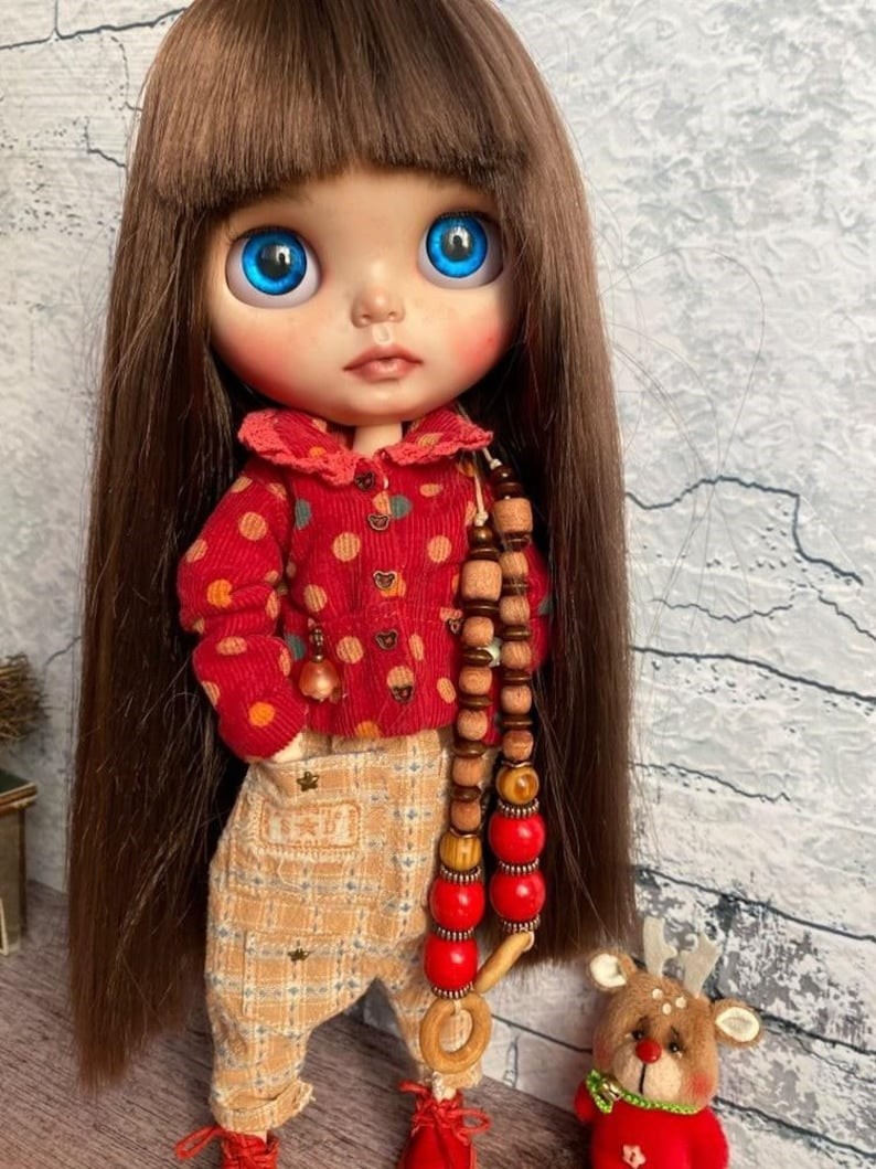 Ashley – Custom Blythe Doll One-Of-A-Kind OOAK Custom OOAK Blythe Doll