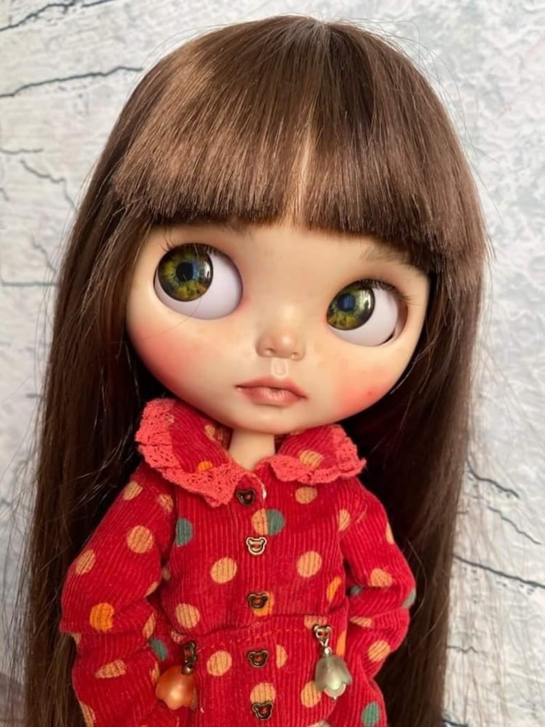 Ashley – Custom Blythe Doll One-Of-A-Kind OOAK Custom OOAK Blythe Doll