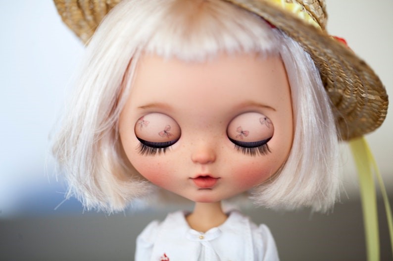 Blanche – Custom Blythe Doll One-Of-A-Kind OOAK Custom OOAK Blythe Doll