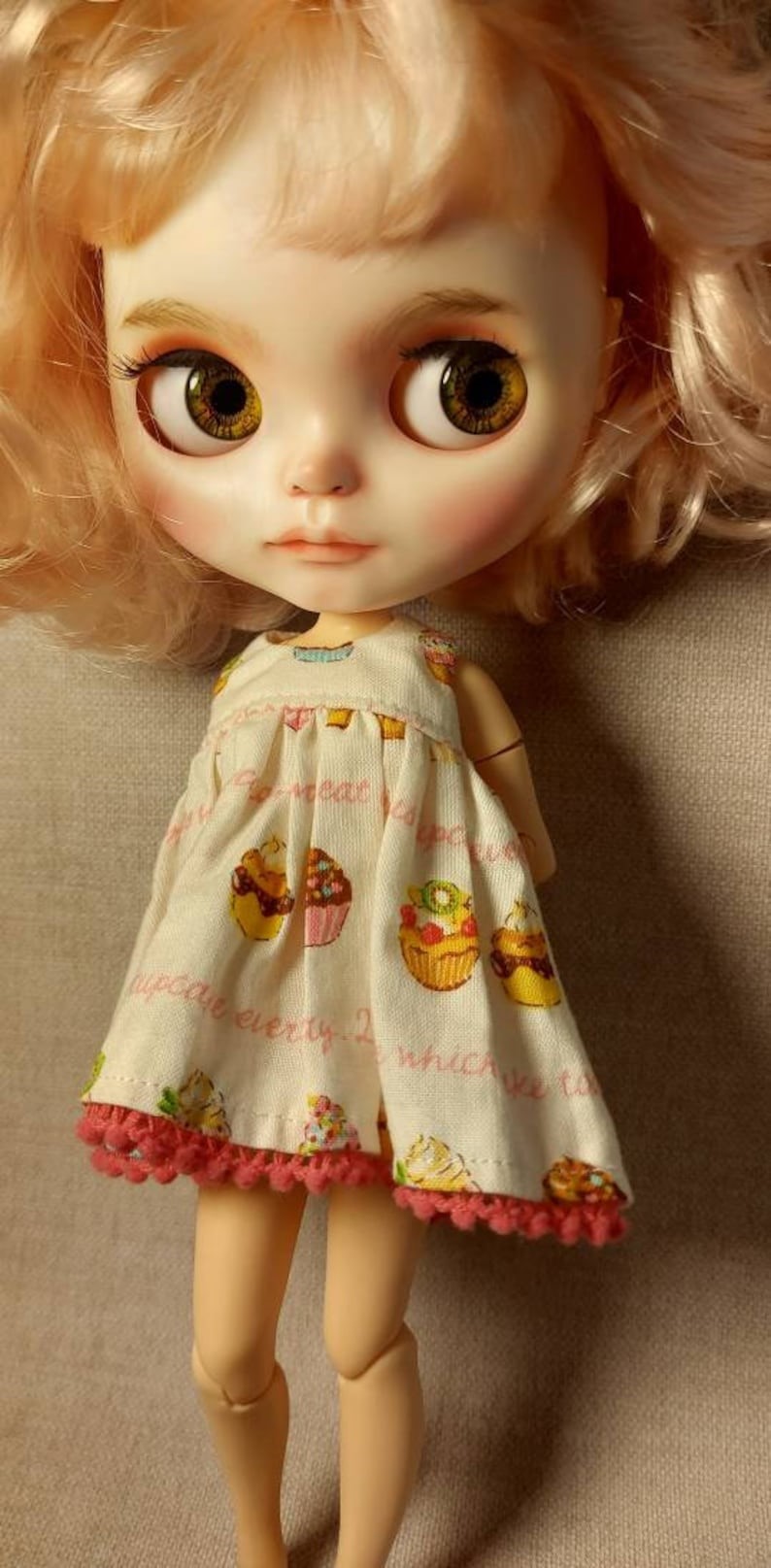 Chloe – Custom Blythe Doll One-Of-A-Kind OOAK Custom OOAK Blythe Doll