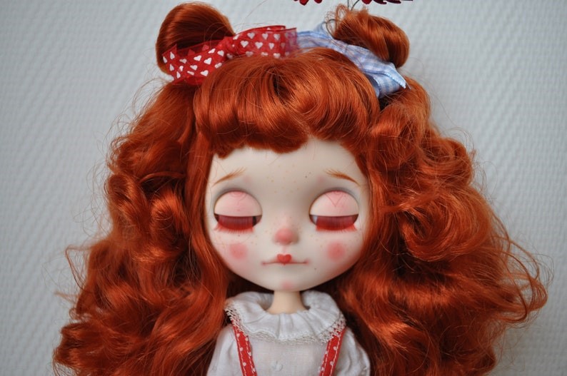 Elena – Custom Blythe Doll One-Of-A-Kind OOAK Custom OOAK Blythe Doll