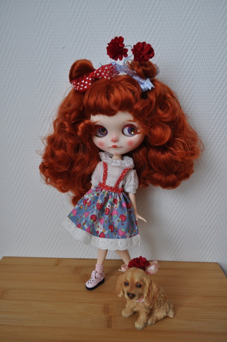 Elena – Custom Blythe Doll One-Of-A-Kind OOAK Custom OOAK Blythe Doll