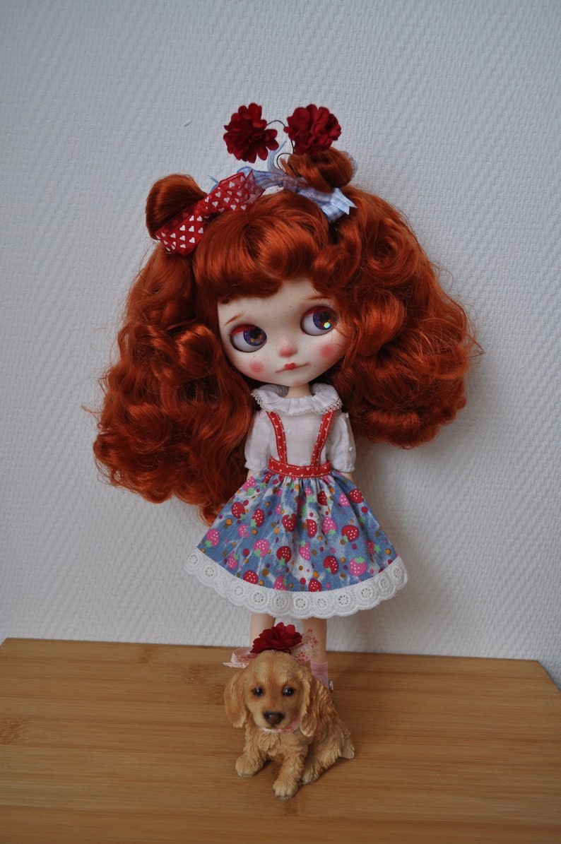 Elena – Custom Blythe Doll One-Of-A-Kind OOAK Custom OOAK Blythe Doll