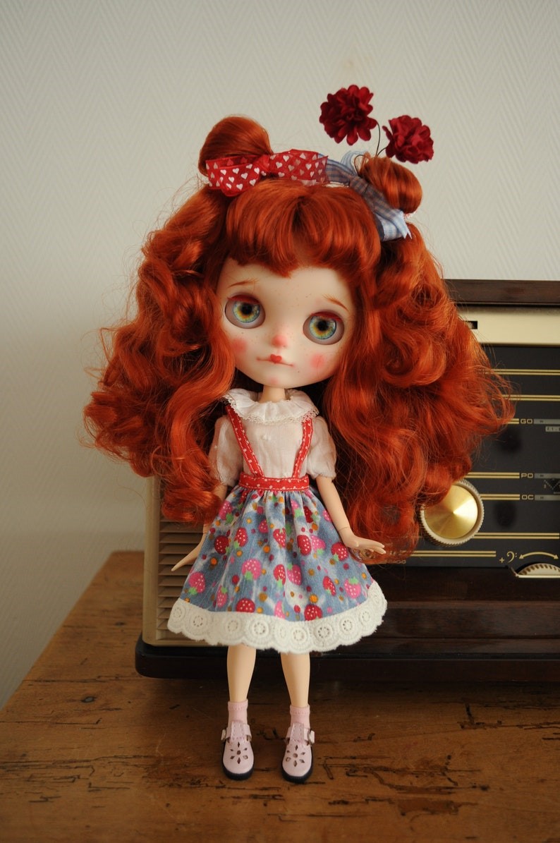 Elena – Custom Blythe Doll One-Of-A-Kind OOAK Custom OOAK Blythe Doll