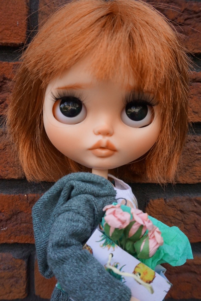 Ellie – Custom Blythe Doll One-Of-A-Kind OOAK Custom OOAK Blythe Doll