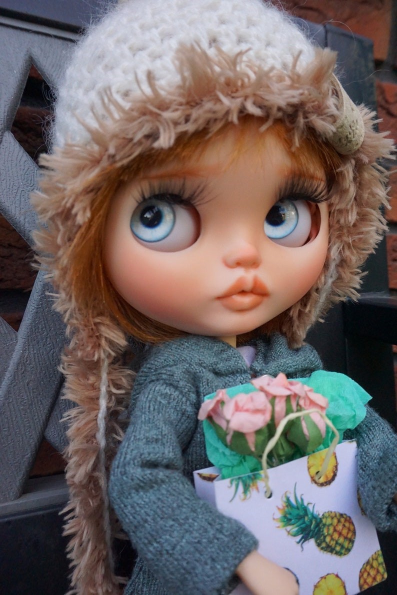 Ellie – Custom Blythe Doll One-Of-A-Kind OOAK Custom OOAK Blythe Doll