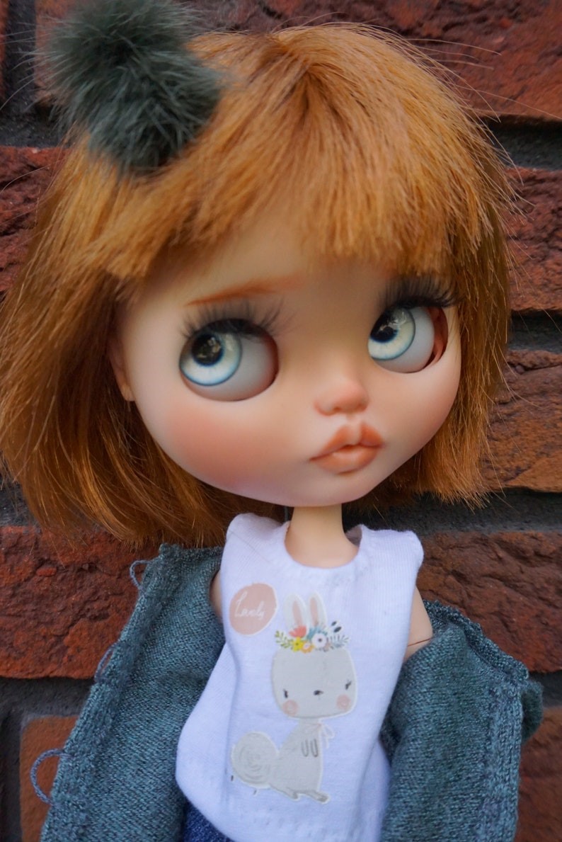 Ellie – Custom Blythe Doll One-Of-A-Kind OOAK Custom OOAK Blythe Doll