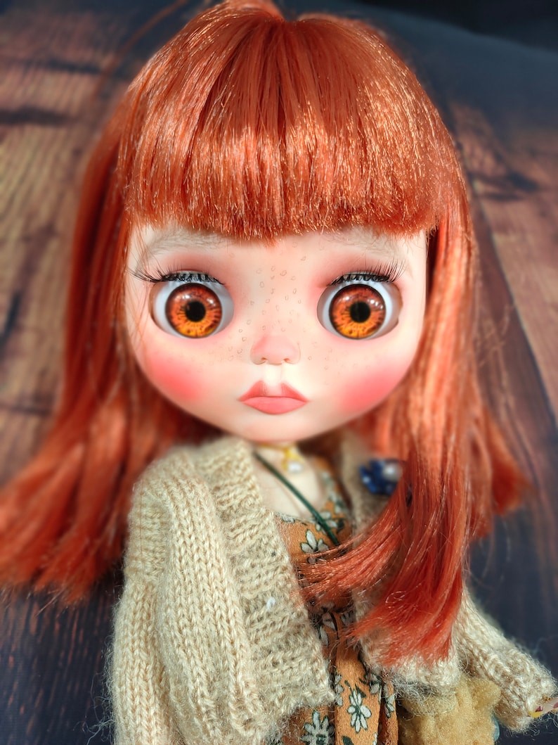 Gemma – Custom Blythe Doll One-Of-A-Kind OOAK Custom OOAK Blythe Doll