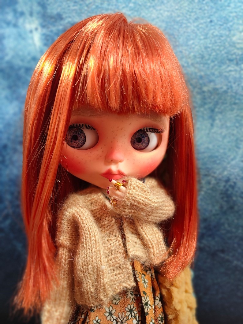 Gemma – Custom Blythe Doll One-Of-A-Kind OOAK Custom OOAK Blythe Doll