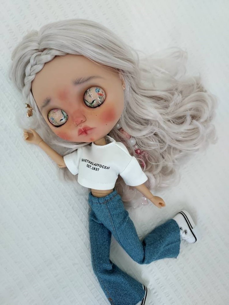 Isla – Custom Blythe Doll One-Of-A-Kind OOAK Custom OOAK Blythe Doll