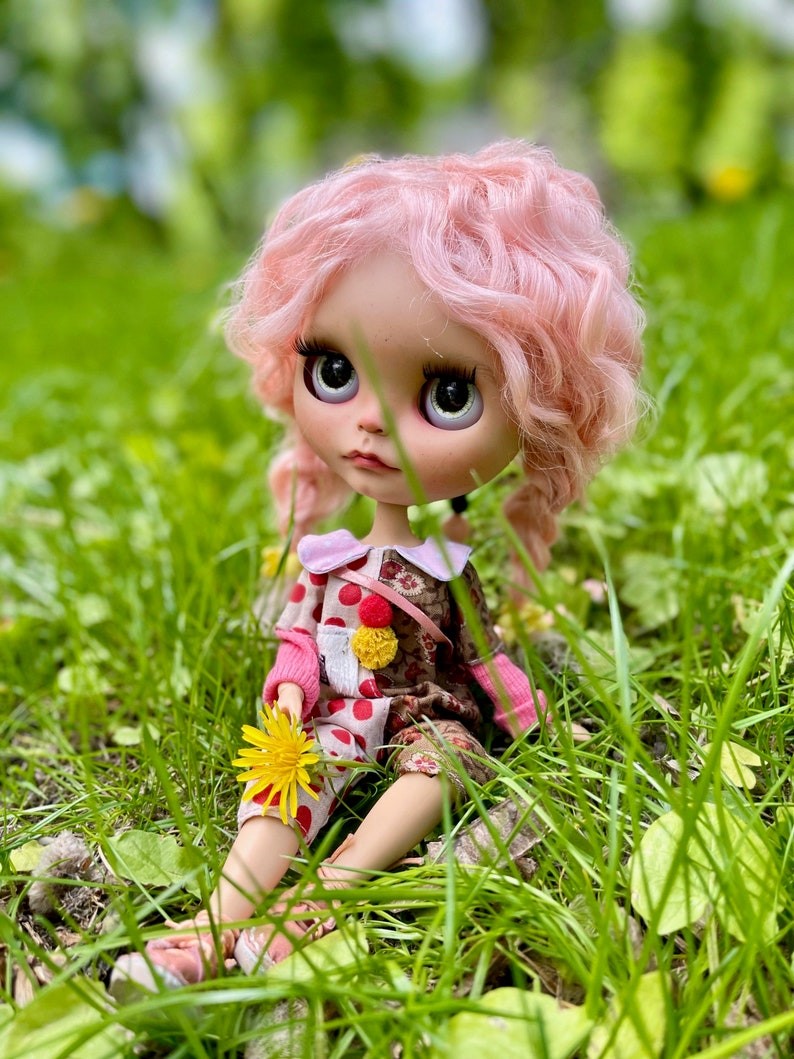 June – Custom Blythe Doll One-Of-A-Kind OOAK Custom OOAK Blythe Doll