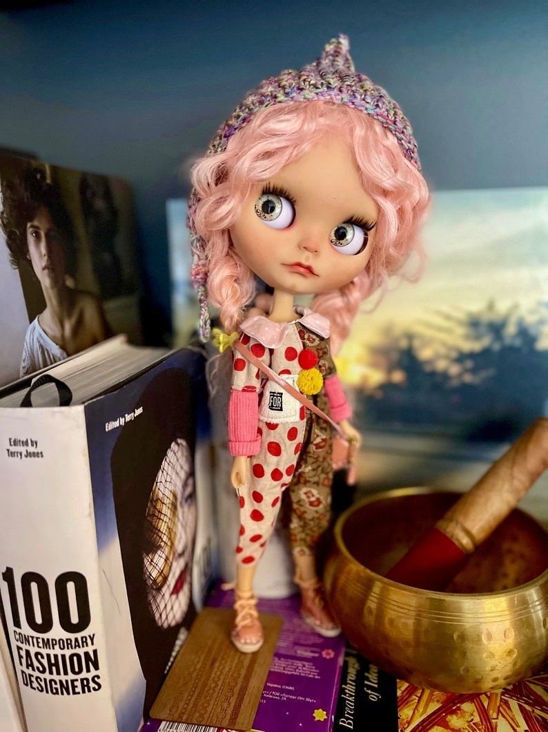 June – Custom Blythe Doll One-Of-A-Kind OOAK Custom OOAK Blythe Doll