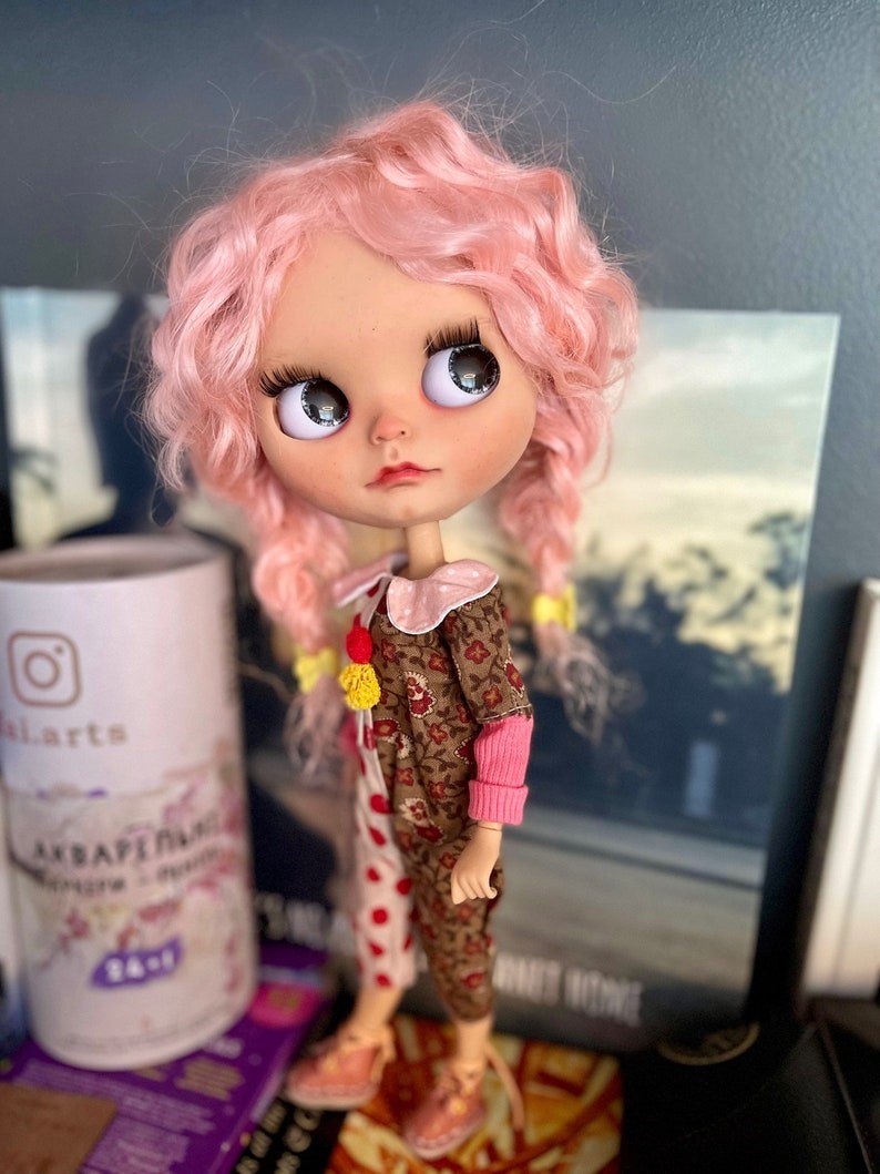 June – Custom Blythe Doll One-Of-A-Kind OOAK Custom OOAK Blythe Doll