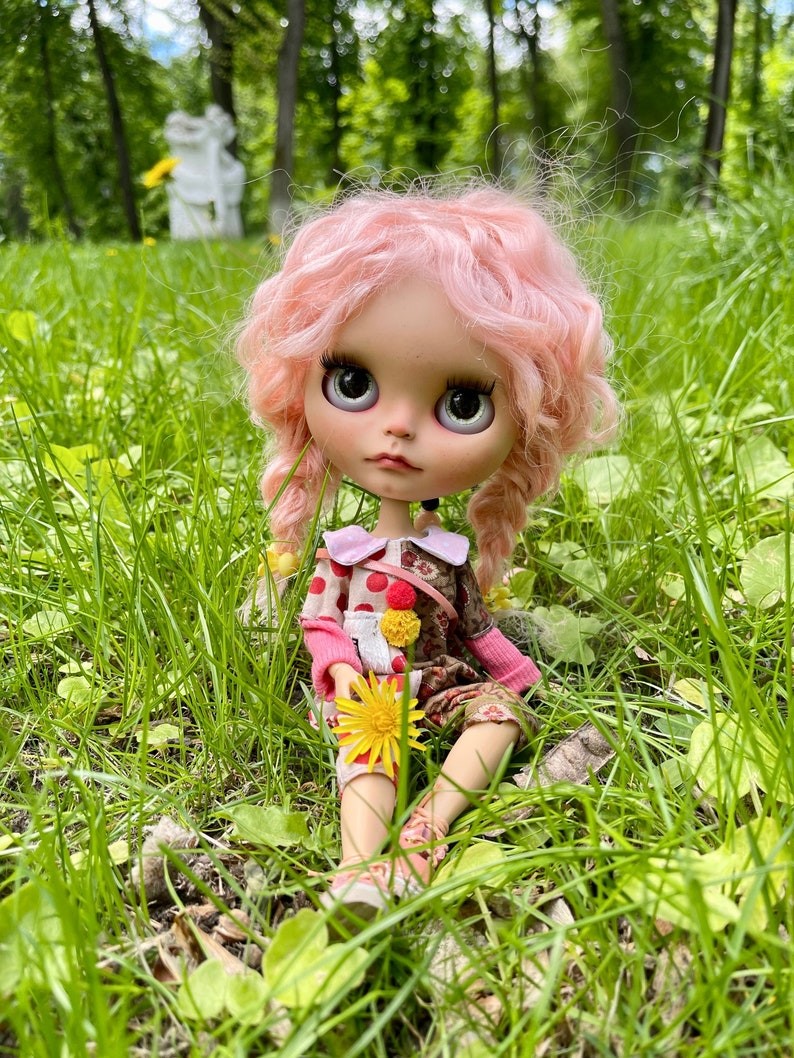 June – Custom Blythe Doll One-Of-A-Kind OOAK Custom OOAK Blythe Doll