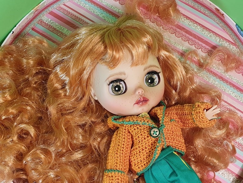 Leah – Custom Blythe Doll One-Of-A-Kind OOAK Custom OOAK Blythe Doll