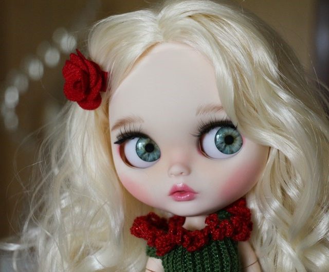 GABRIELLE 💝 Poupée Blythe OOAK Custom – Unique, Faite Main Avec Vêtements